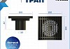 Трап для душа с сухим затвором вертикальный выпуск Teymi Helmi 10х10 c решеткой бронза T90323 № 15