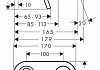 Смеситель Hansgrohe Talis 31618000+13622180 № 3
