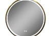 Зеркало настенное с подсветкой в ванную круглое Teymi Lina Supernova Gold D60 LED сенсор антипар T20121 T20121 № 32