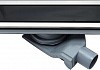 Душевой лоток Pestan Confluo Premium Line 300 черное стекло/сталь № 4