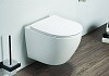 Унитаз подвесной Azario Grado 490х370х370 безободковый в комплекте с сидением микролифт, белый AZ-0046 SP № 2