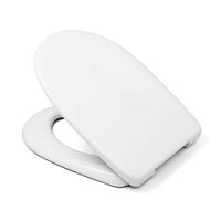 Превью фото Сиденье Cedo Дайтона , с микролифтом, быстросъемное, дюропласт, белое № 1