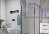 Душевое ограждение Niagara Nova 120x80x190 прямоугольная, раздвижная NG-62-12A-A80 № 2