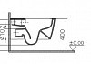 Унитаз подвесной VitrA Metropole 7672B003-1687 с бидеткой и встроенным смесителем № 11