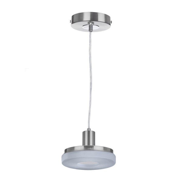 Подвесной светодиодный светильник с пультом ДУ IDLamp Frittelle 107/1-LEDWhitechrome
