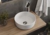Раковина для ванной круглая накладная Teymi Lina D31 белая T51101 № 4
