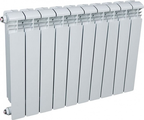 Радиатор алюминиевый Rifar Alum 500 10 секций для системы отопления дома, офиса, дачи и квартиры