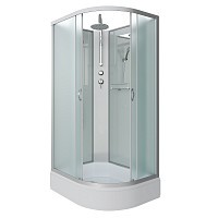 Превью фото Душевая кабина Niagara Classic 90x70x240 средний поддон, матовое стекло 339744LBKT № 1