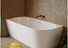 Ванна акриловая 170x80 пристенная Teymi Lempi L левая белая глянцевая T130204