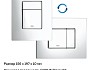 Комплект инсталляция Teymi Rapid SL с кнопкой GROHE хром + унитаз Hanna F17580 № 2