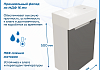 Тумба подвесная с раковиной для ванной 40 см Teymi Бьёрке фасад графит раковина Vitra 40 правая F18292 № 5