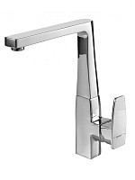 Превью фото Смеситель для кухни Bravat RIFFLE с высоким поворотным изливом F772106C № 1