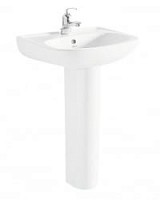 Превью фото Раковина с пьедесталом Creo Ceramique LORIENT LO3000+LO3010 № 1