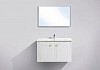 Комплект мебели для ванной BelBagno Atria 83 bianco lucido