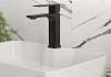 Смеситель для раковины черный матовый Teymi Lori T10257 № 5