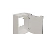 Фасад для тумбы в ванную 40см Teymi Бьёрке цвет графит T60946 T60946 № 9