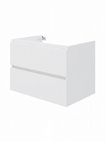 Превью фото Тумба подвесная для ванной 70 см Teymi Laina корпус белый фасад матовый белый T60803 № 1