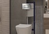 Комплект 3 в 1 инсталляция Grohe Rapid SL + Унитаз подвесной Teymi Solli Pro + кнопка хром F17134 № 16