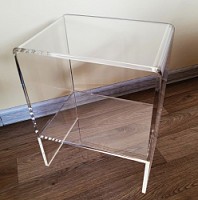 Превью фото Стульчик для душа, подставка для ног Teymi, прозрачный, оргстекло T90910 № 1