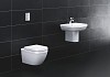 Унитаз напольный приставной безободковый Grohe Euro Ceramic без сиденья, альпин-белый 39339000 № 6