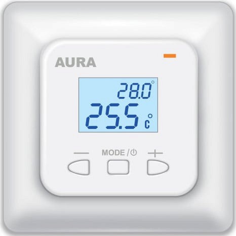 купить Терморегулятор Aura Technology LTC 530 белый для квартиры и дома