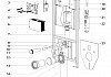 Комплект 5 в 1: Инсталляция Loranto 51 + клавиша Loranto Line Хром + унитаз Teymi Hanna Pro F01135 № 5