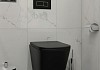 Инсталляция с унитазом комплект 5 в 1 Teymi унитаз подвесной безободковый Helmi Pro Vortex Black черный матовый кнопка черная / хром F16380 № 4