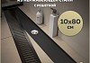 Трап для душа с сухим затвором вертикальный выпуск Teymi Helmi 10х80 c решеткой черный T90346 № 15