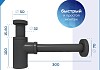 Сифон для раковины в ванную Teymi Iva графит матовый T140200 № 4