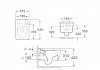 Комплект инсталляция Teymi Rapid SL с кнопкой GROHE золото глянец + унитаз ТОРНАДО Helmi Pro Vortex Black F17566 № 18