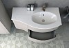 Комплект мебели для ванной Cezares Vague 104 R rovere sbiancato  № 3