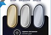 Зеркало настенное с подсветкой в ванную Teymi Iva Magic Black 500х900 LED сенсор антипар T20622 T20622 № 6
