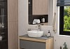Раковина для ванной накладная Teymi Solli 41 artceramic цвет мрамор белый матовый T50382 № 3