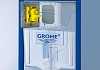 Комплект Инсталляция Grohe Rapid SL 4 в 1 с кнопкой хром + Унитаз Gustavsberg Hygienic Flush безободковый № 9