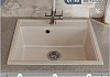 Мойка для кухни 60х51 бежевая матовая Teymi Lori Maxi T120123 № 4