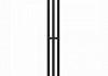 Полотенцесушитель электрический Маргроид Хелми Inaro 3 секции профильный, 120х15, таймер, скрытый монтаж, правое подкл, черный матовый 4690569234976 № 7