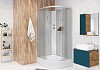 Душевая кабина Niagara Classic 110x80x200 средний поддон, матовое стекло 331844LBK № 3