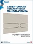 Клавиша смыва Teymi Martta двойной смыв бежевый матовый T70215
