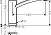 Смеситель Hansgrohe Logis 71833000 для кухонной мойки № 2
