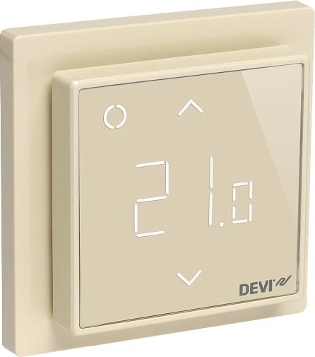 купить Терморегулятор Devi Devireg Smart Wi-Fi ivory для квартиры и дома