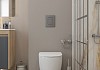 Комплект инсталляция Teymi Rapid SL с кнопкой GROHE оружейная сталь + унитаз ТОРНАДО Lori Vortex 3 пок F17631 № 17