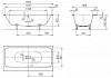 Ванна стальная Kaldewei Asymmetric Duo 274200013001 180x90 с покрытием Easy Clean № 10