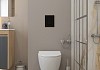 Комплект инсталляция Teymi Rapid SL с кнопкой GROHE черная + унитаз ТОРНАДО Lina PP Vortex F17840 № 17