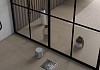 Трап для душа с сухим затвором вертикальный выпуск Teymi Helmi 10х10 c решеткой хром T90322 № 7