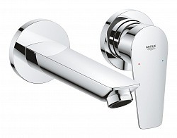 Превью фото Смеситель для раковины Grohe BauEdge Хром 20474001 № 1