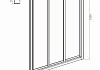Душевое ограждение Ambassador Forsa 120x80x195 17021103NX-80NX № 5