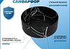 Раковина для ванной круглая накладная Teymi Lina D35 цвет мрамор черный матовый T50183 № 2