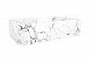 Раковина для ванной накладная Teymi Helmi S 48 цвет белый мрамор T50298 № 9