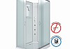 Душевая кабина Niagara Classic 90x70x200 низкий поддон, матовое стекло 439753QBKG № 2