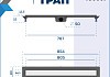 Трап для душа под плитку с комбинированным гидрозатвором Teymi Aina Prime 80 см T90007 № 15